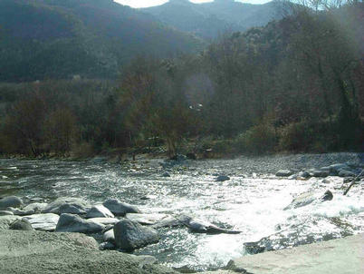 River Tech, 50 metres from the front door!