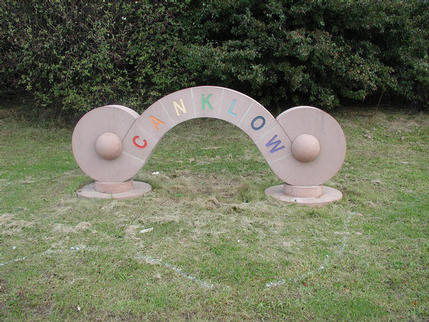 'Welcome to Canklow' sign