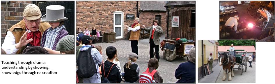 Blists Hill - theatre in museum interpretation