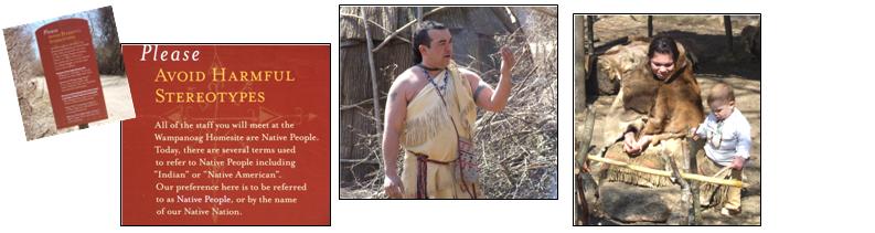 Plimoth Plantation - Wampanoag people