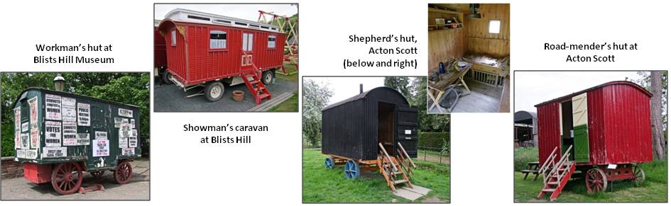 Precursors of the modern caravan