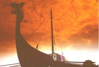 Viking ship reconstruction - Pegwell Bay