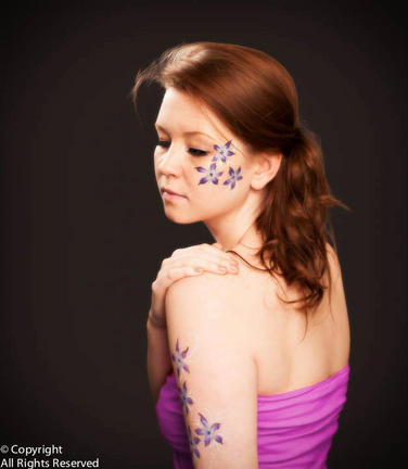 Floral Body Art