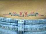 coloured tattoo