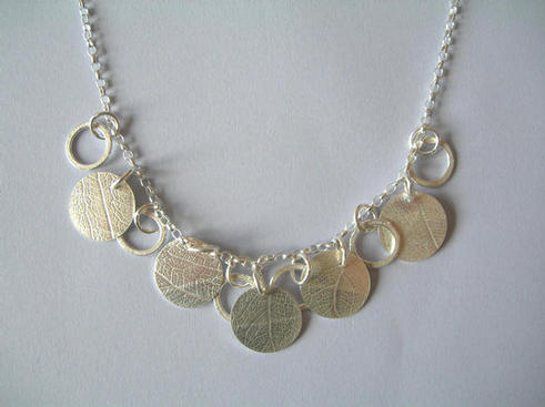 leaf necklace