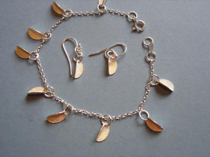 Origin bracelet and earrings