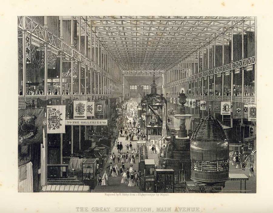 A Mayall Daguerreotype of the Great Exhibition 1851