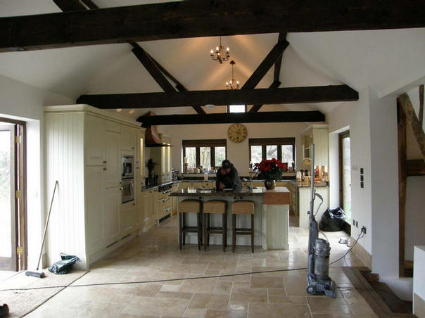 Kitchen, looking south