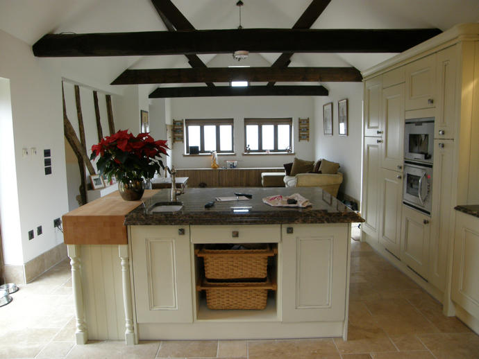 Kitchen looking north