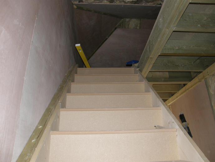 Staircase fitted