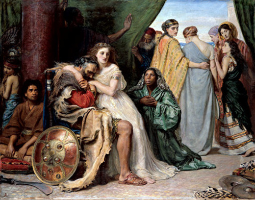 Sir John Millais's, 'Jephthah', the painting which first captivated a young William Walker Sampson