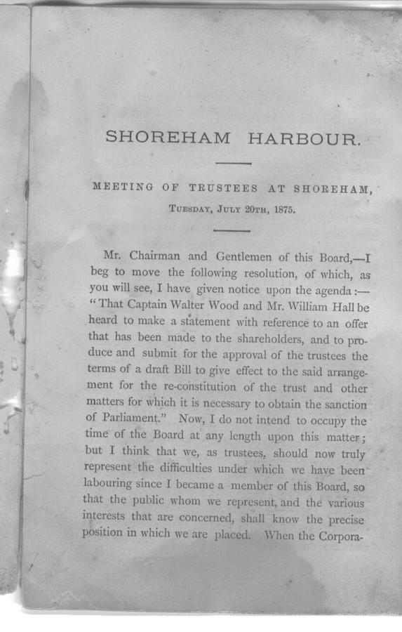 Page 3 of the Shoreham Harbour pamphlet