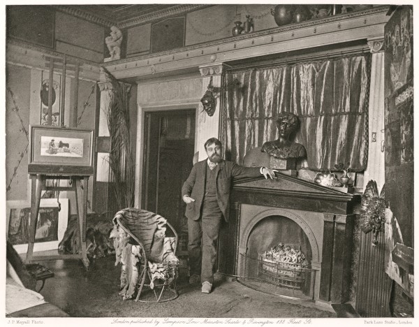 Lawrence Alma Tadema, R.A 1884. Taken by J.P.Mayall