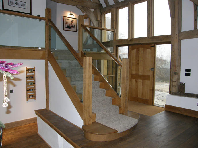 Thakeham Barn interior, 2007