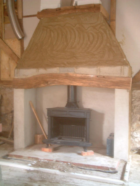 Deans wood burner hearth