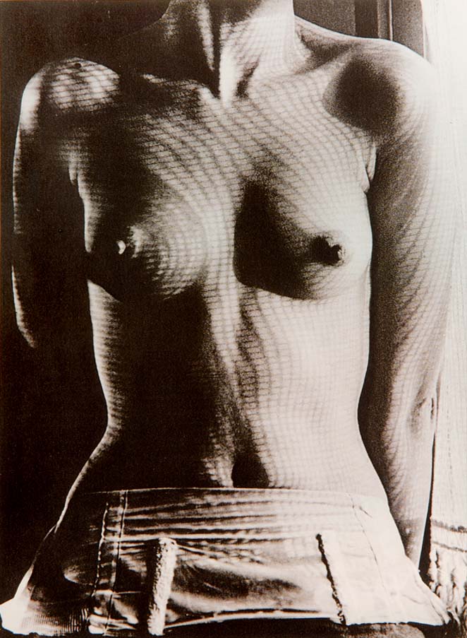 "Lee Miller Torso" - photograph by MAN RAY