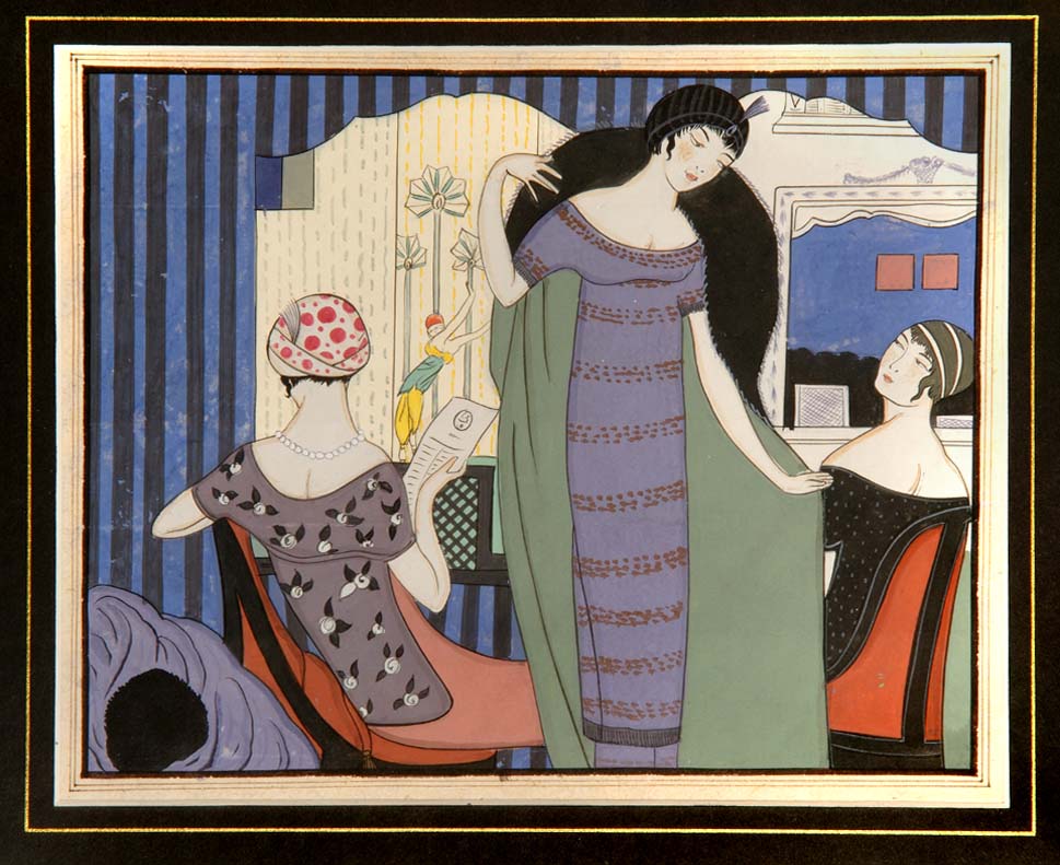 Original Gouache after George Lepape, c. 1925