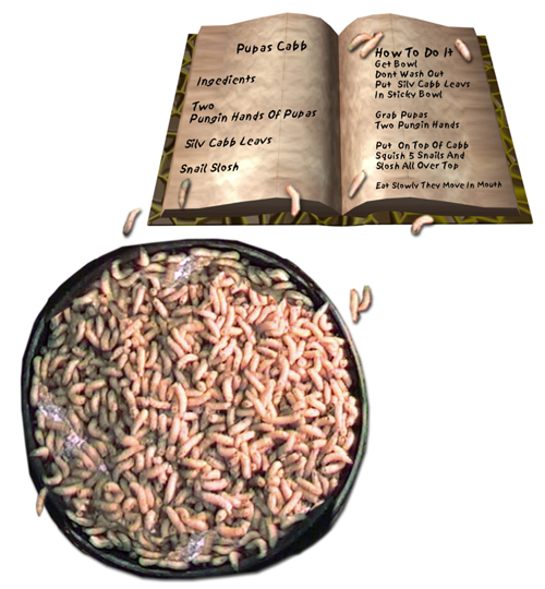 Pungin's Cook Book, Pupas Cabb