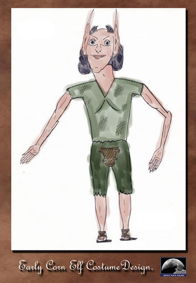 Corn Elf Drawing Pic.