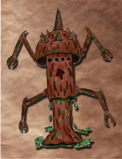 The Wood Scrote drawing pic.