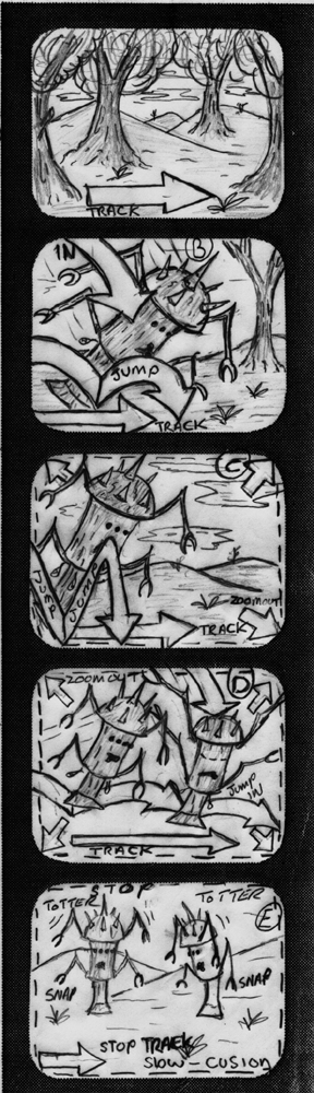 Wood Scrote Storyboards