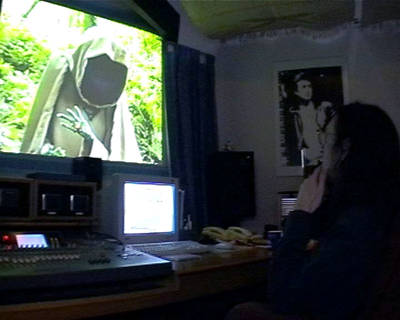 Andy Ludbrook Pic No 2 He Is Looking At The Small One  On A Large Progector Screen