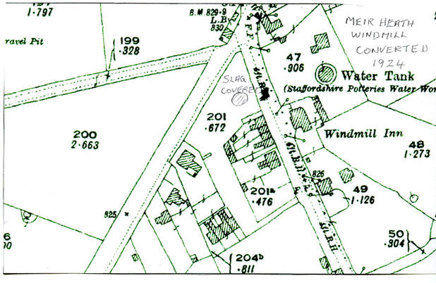 Research map windmill
