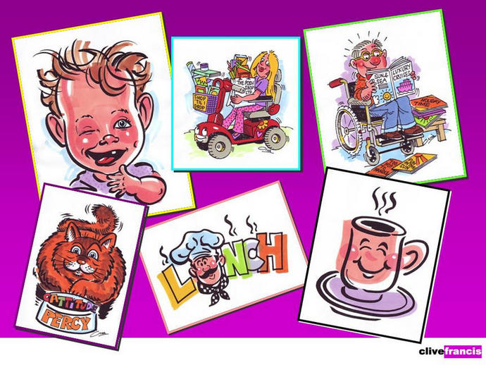 A slection of cartoons