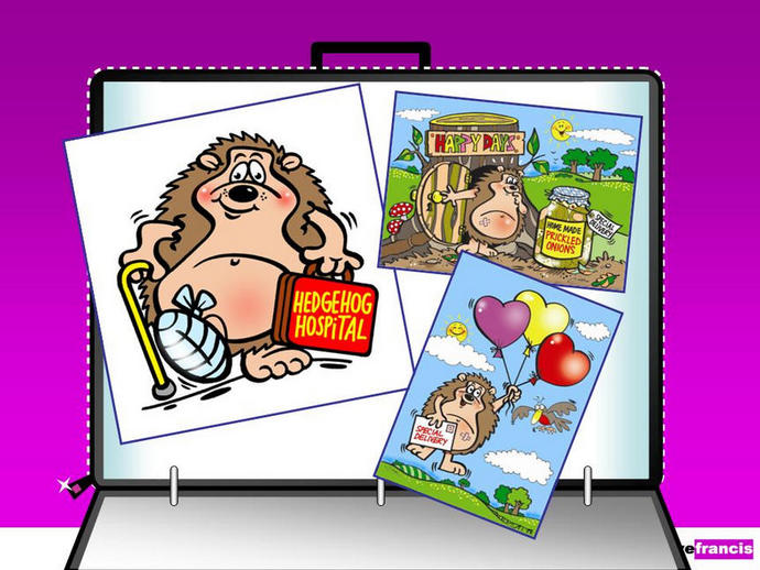 Hedgehog cartoons