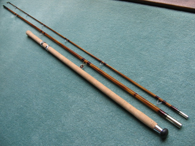 Trotting bamboo rod