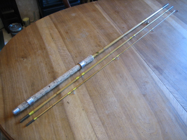 An Avon Quiver Tip fibreglass fishing rod