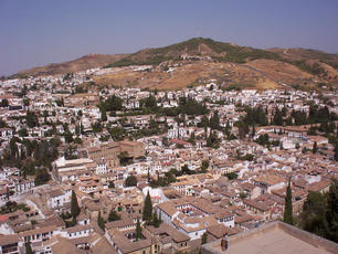 Granada Old Town (from The ALhambra)