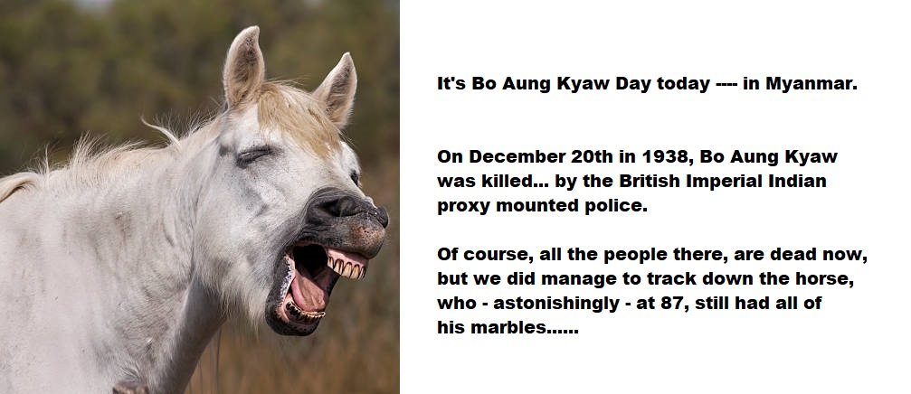 Bo Aung Kyaw Day, Glyn