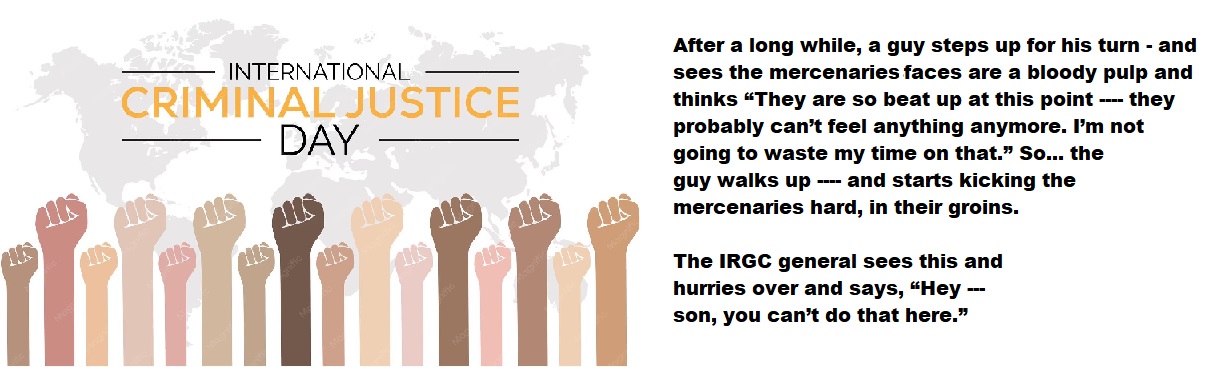 Day of International Criminal Justice, Glyn.