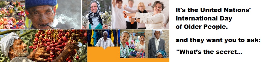 United Nations' International Day of Older People, Glyn