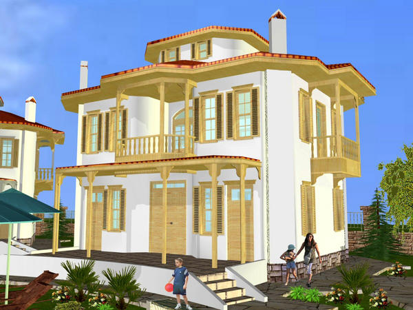 Artisit Impression of the villas