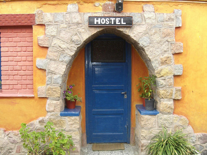 Door to Hostel in La Consulta, just south of Mendoza