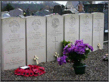 WWI headstones