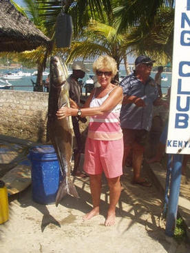 Deep Sea Fishing is fantastic at Kilifi