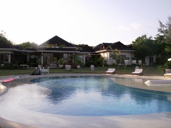 The exotic Rosso House on Bofa Beach