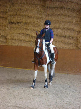 Luren Hubbard and B Dazzled at Joe Harter SJ Training