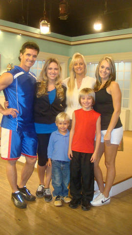 TIM AND FAMILY WITH JANELL WHEELER