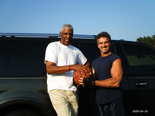 TIM AND JULIUS DR.J ERVING