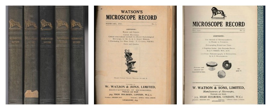 Watson's Microscope Record.