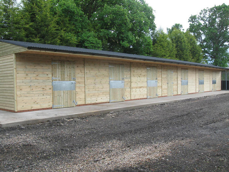 Block with top doors and deep chew strips