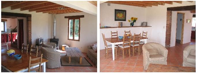 Le salon / salle-à-manger