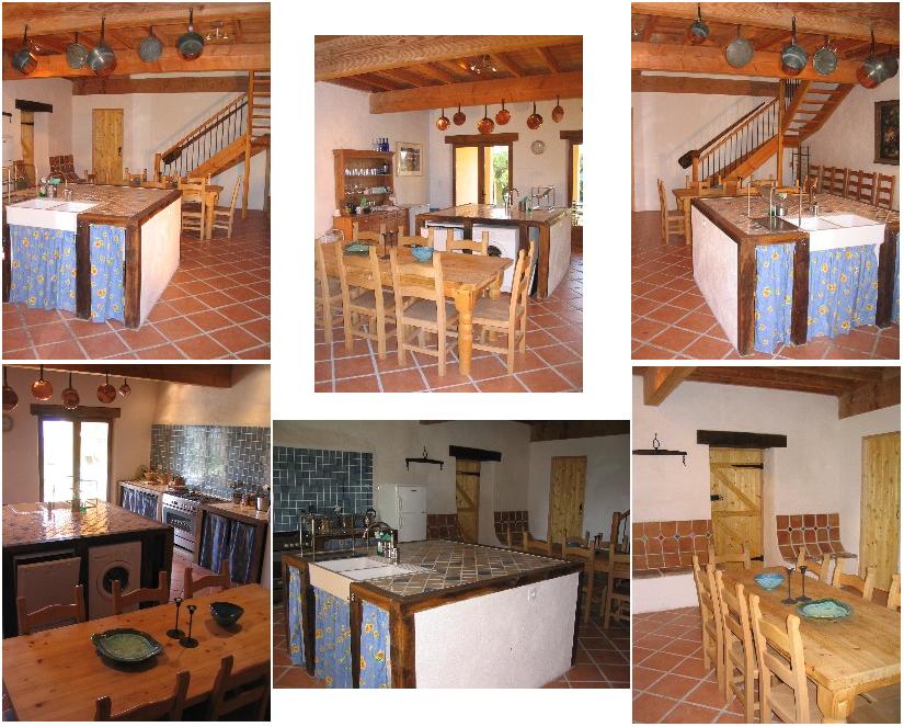 La cuisine américaine et salle à manger