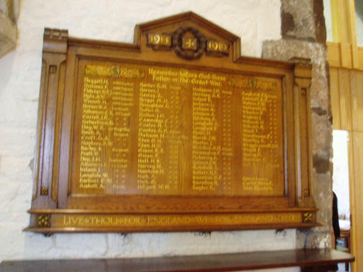 St Mary Bishophill Junior Chruch War Memorial