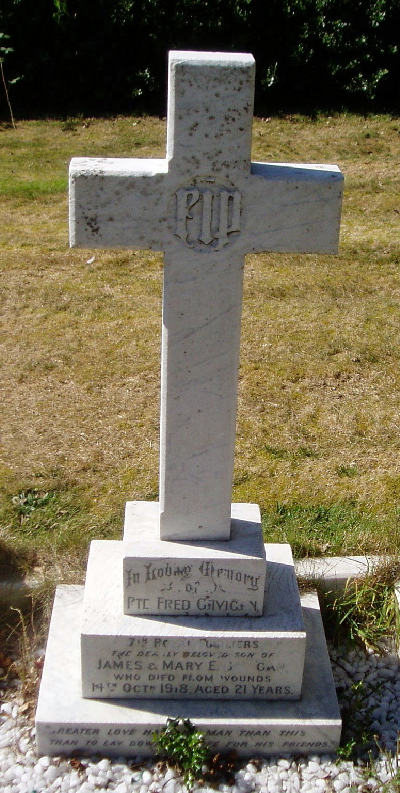 Fred Gavigans grave