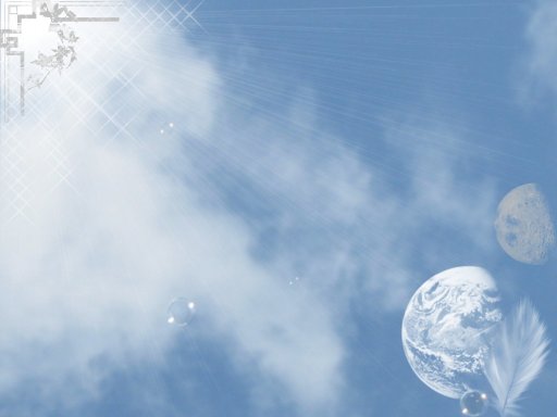 Image of earth in the sky to uplift and provide inspirtation
